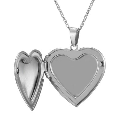Heart-Shaped Pendant Titanium Steel Necklace (One Piece)