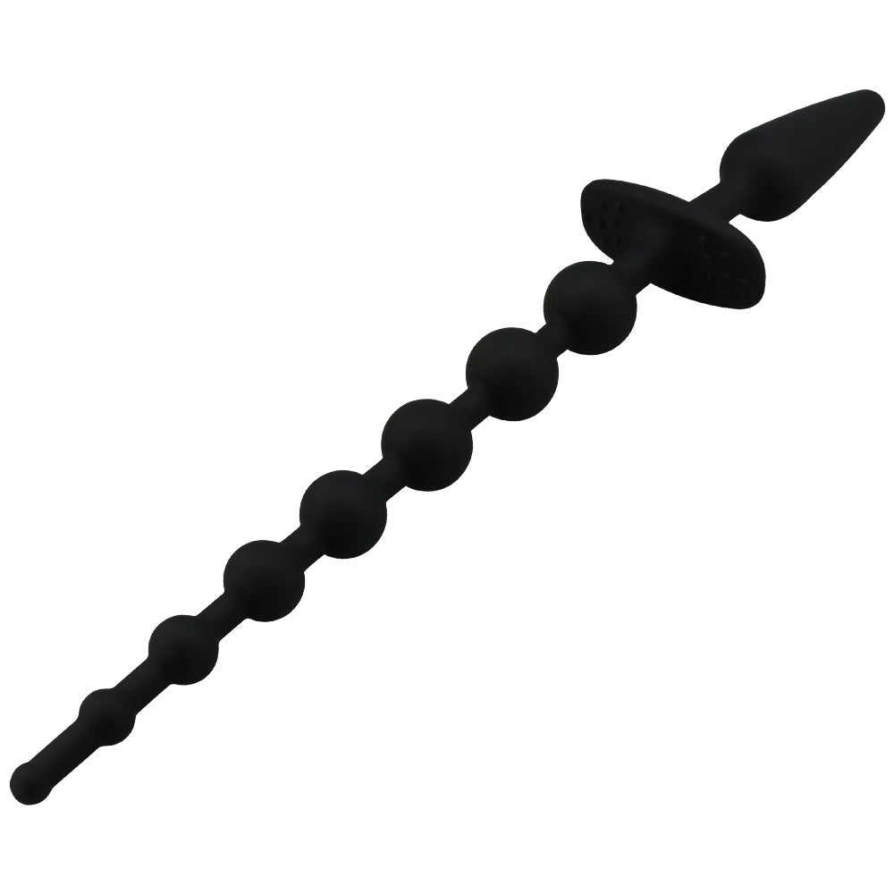 Silicone Beaded Anal Plug Prostate Massager