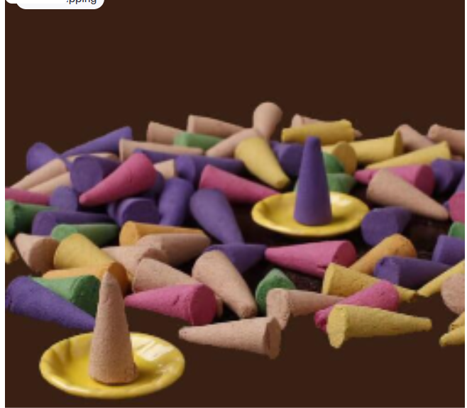 Mixed Scented Incense Cones in Tower Box (One Box) – J&V Simple Scents